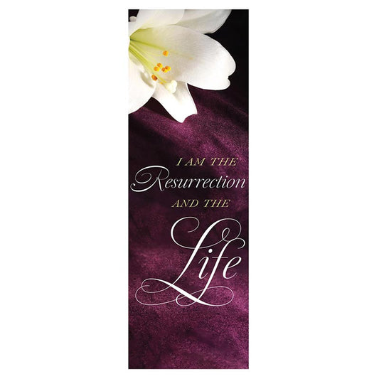 I Am the Resurrection and the Life Banner