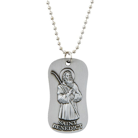 Saint Benedict Dog Tag - Heavenly Guardians