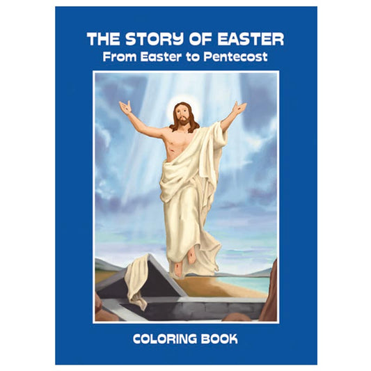 Aquinas Kids Coloring Book - The Story of Easter - 12/pk