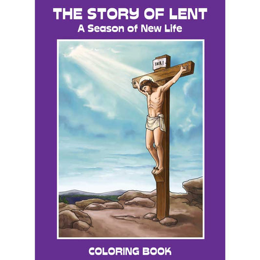 Aquinas Kids Coloring Book - The Story of Lent - 12/pk