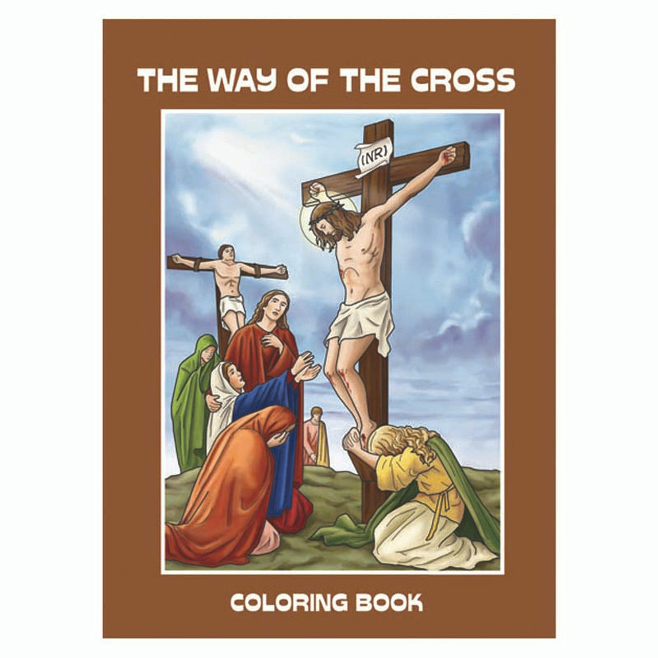 Aquinas Kids Coloring Book - The Way of the Cross - 12/pk