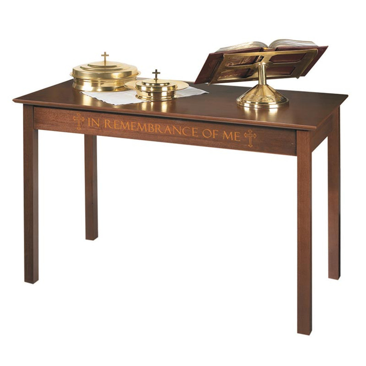 Silk-Screened Communion Table