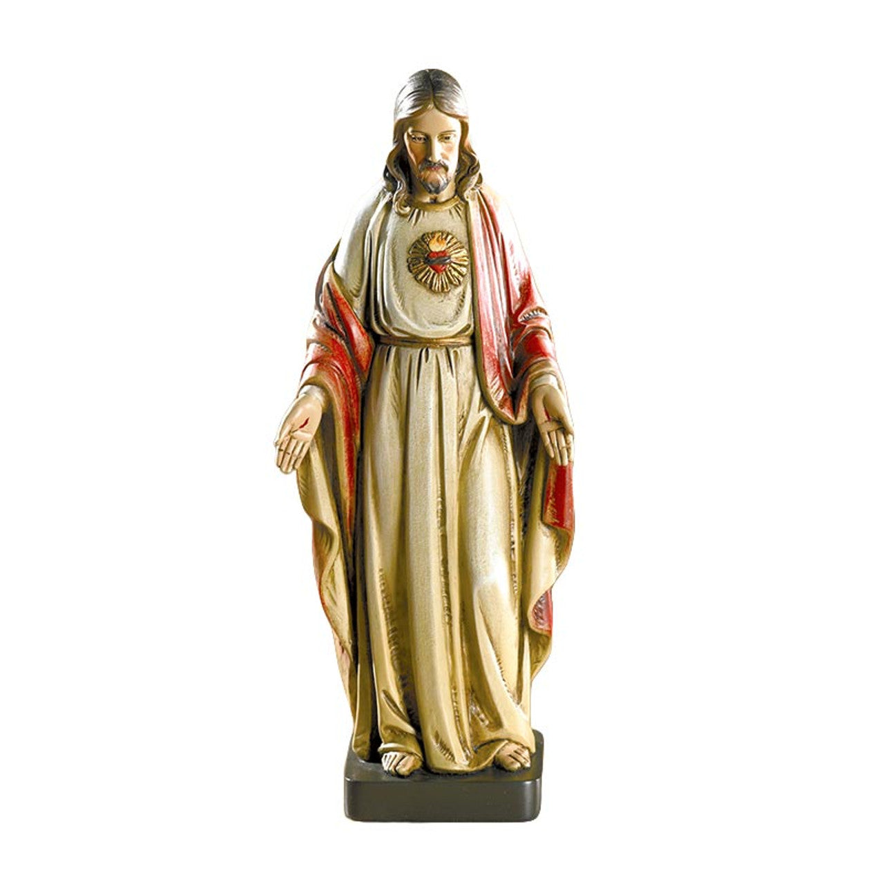 8" H Sacred Heart Statue