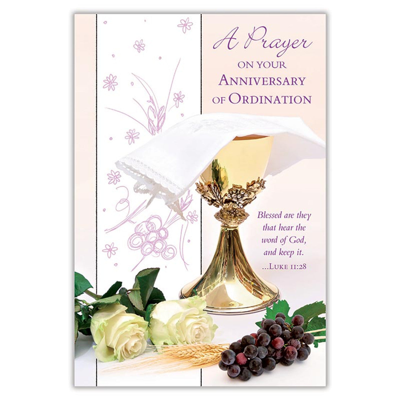 A Prayer on Your Anniversary of Ordination Card