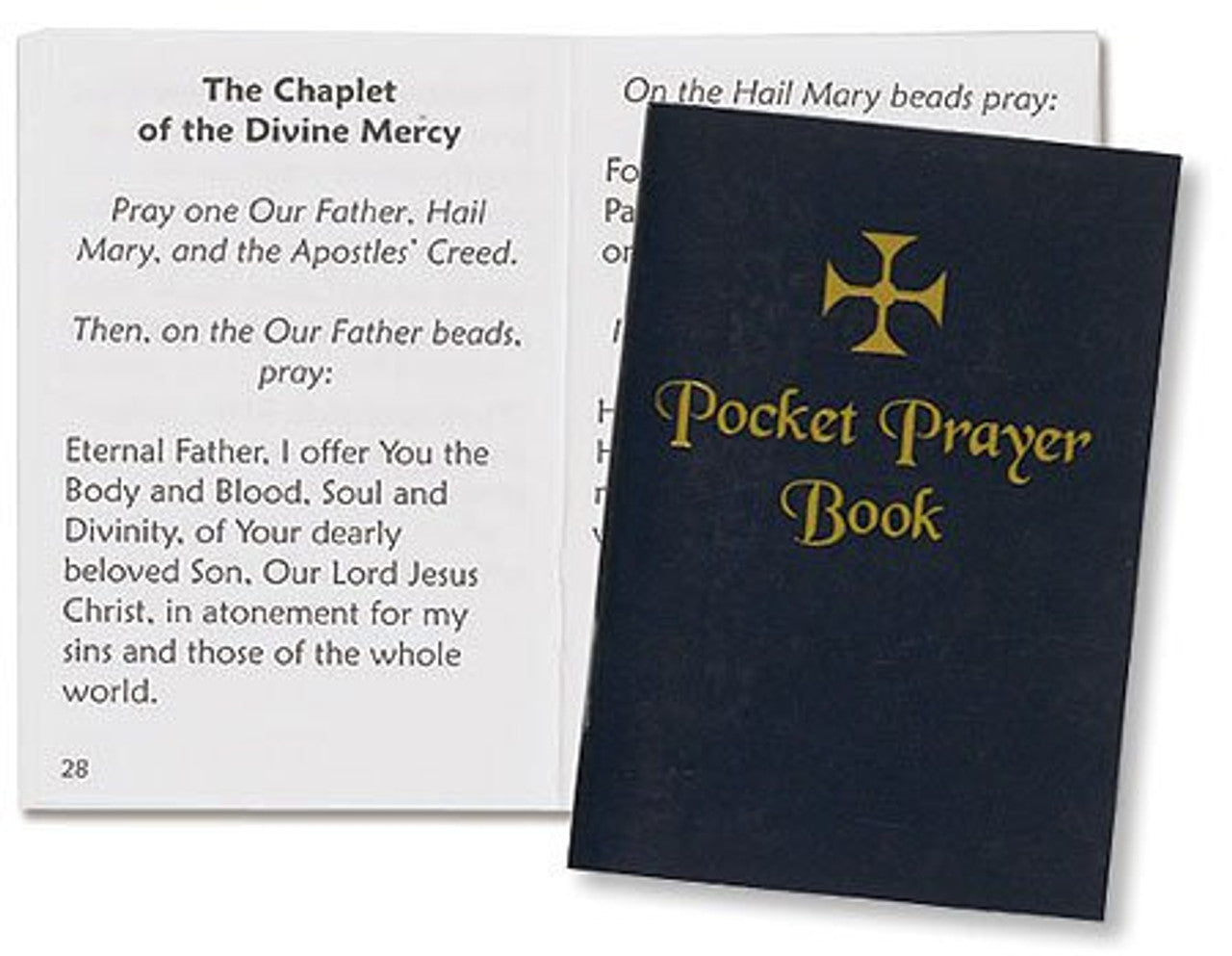 Traditional Cover Pocket Prayer Book - 12/pk