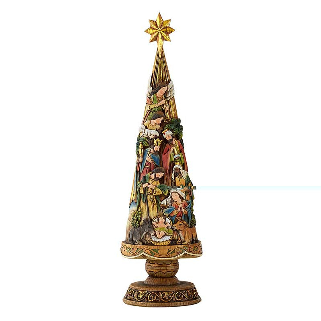 Nativity Christmas Tree Figurine