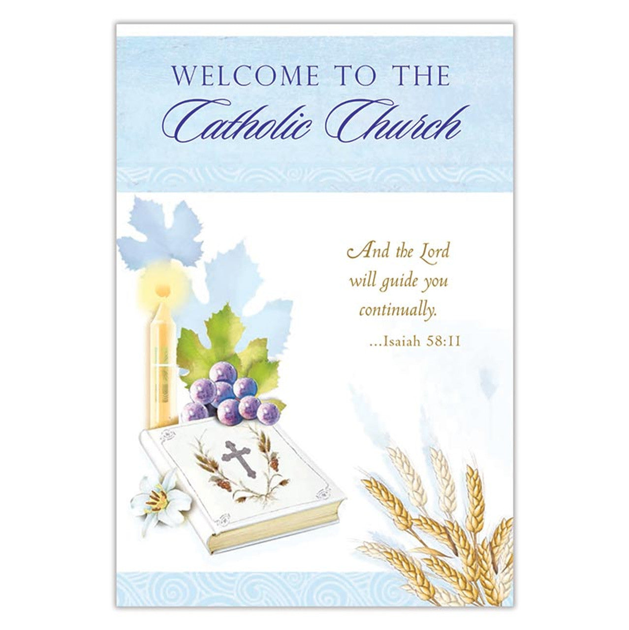 Welcome to the Catholic Church RCIA Card