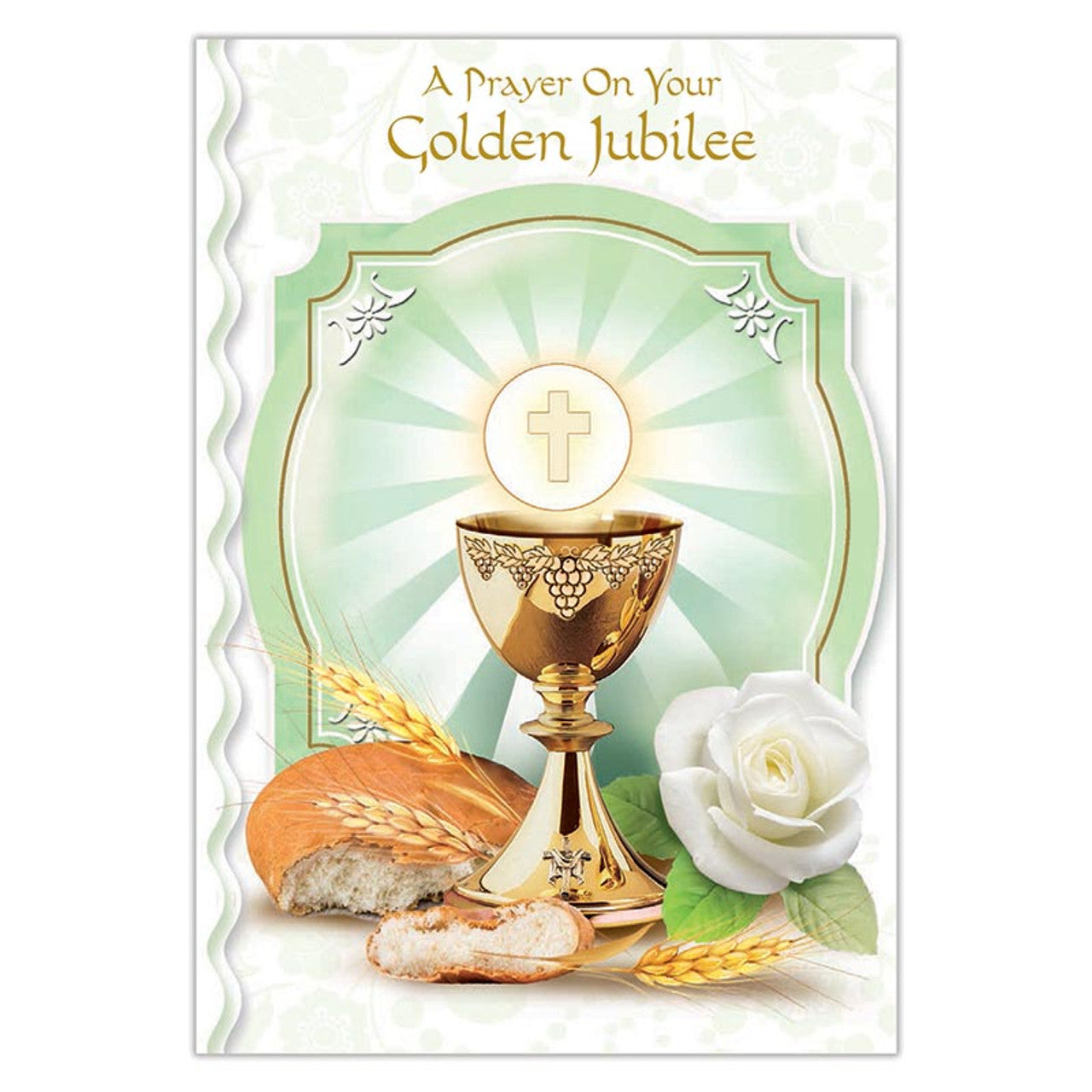 A Prayer on Your Golden Jubilee 50th Anniversary Card