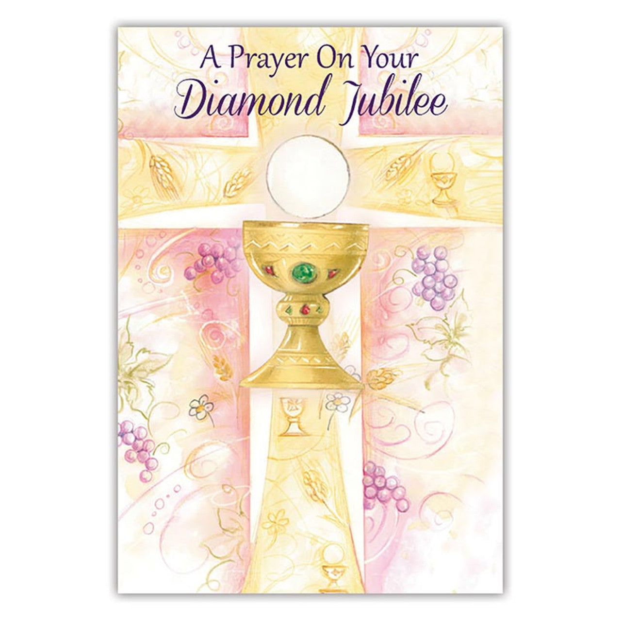 A Prayer on Your Diamond Jubilee 60th Anniversary Card