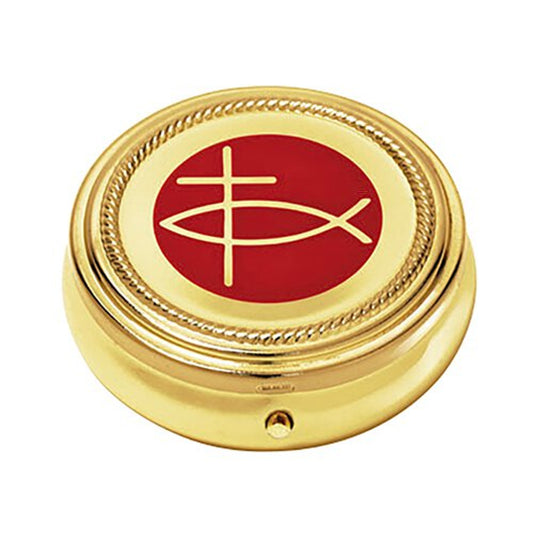 Ichthus Cross Pyx