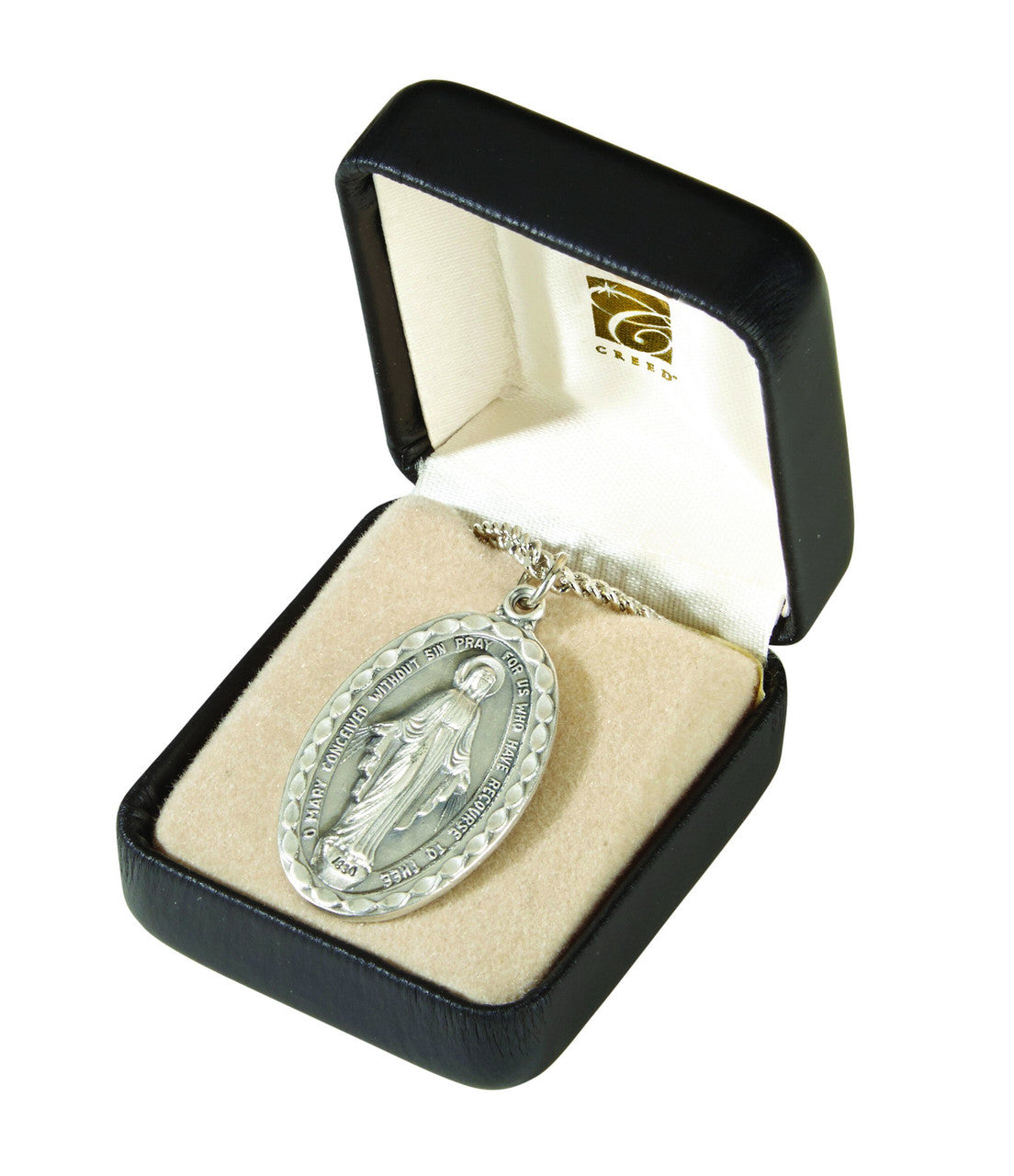 The Heritage Miraculous Medal with 18" H Chain