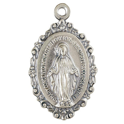 The Heritage Miraculous Medal with 18" H Chain