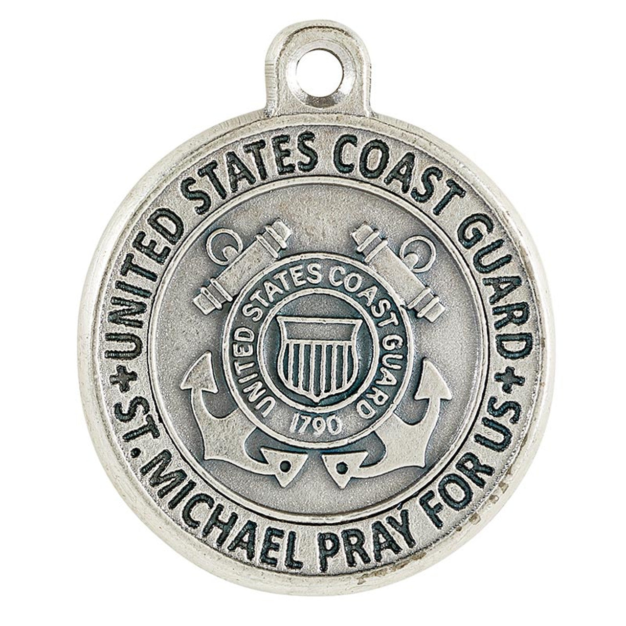 Coast Guard Heritage Medal with 20" H Chain