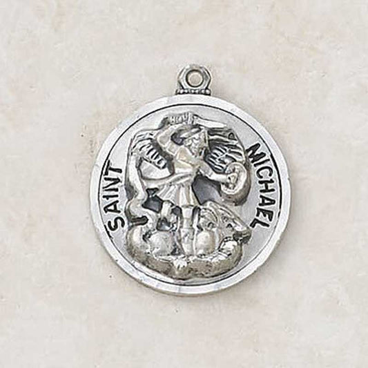 Saint Michael Round Medal