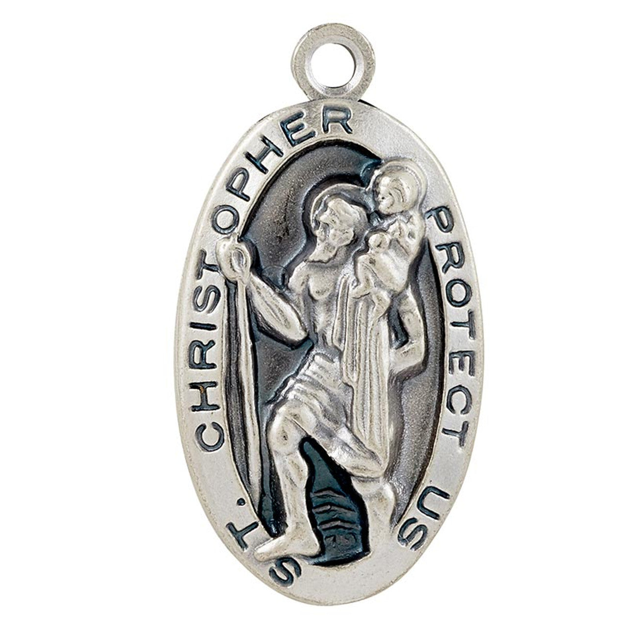 Saint Christopher Oval Medal (SO8647)