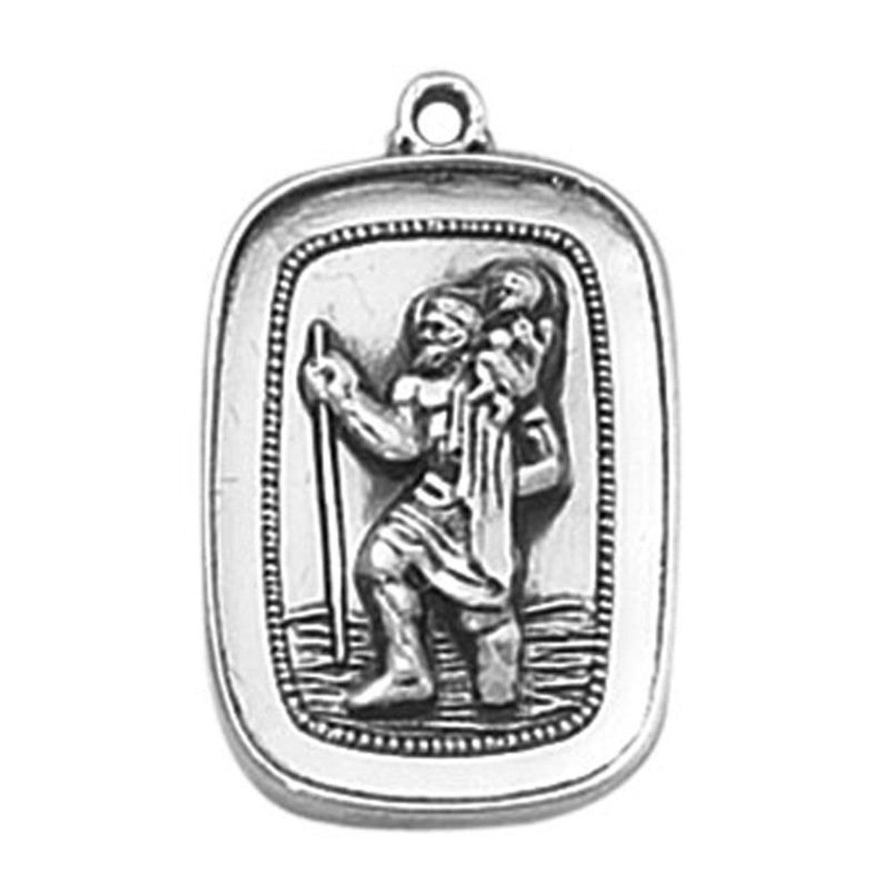 Sterling Silver Saint Christopher Medal