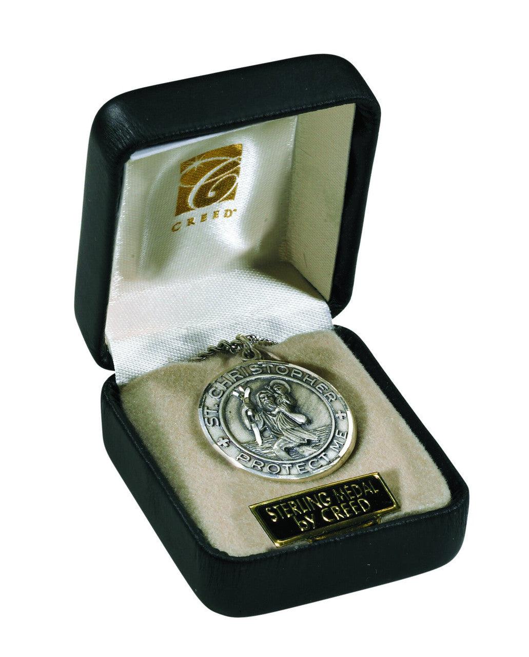 Sterling Silver Medal - Saint Christopher (SS142)