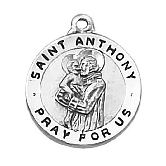 Sterling Silver Medal - Saint Anthony