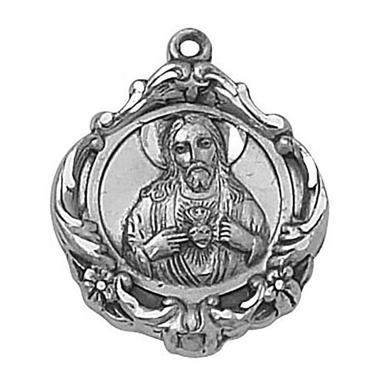 Sterling Silver Medal - Scapular Medal (SS2161)