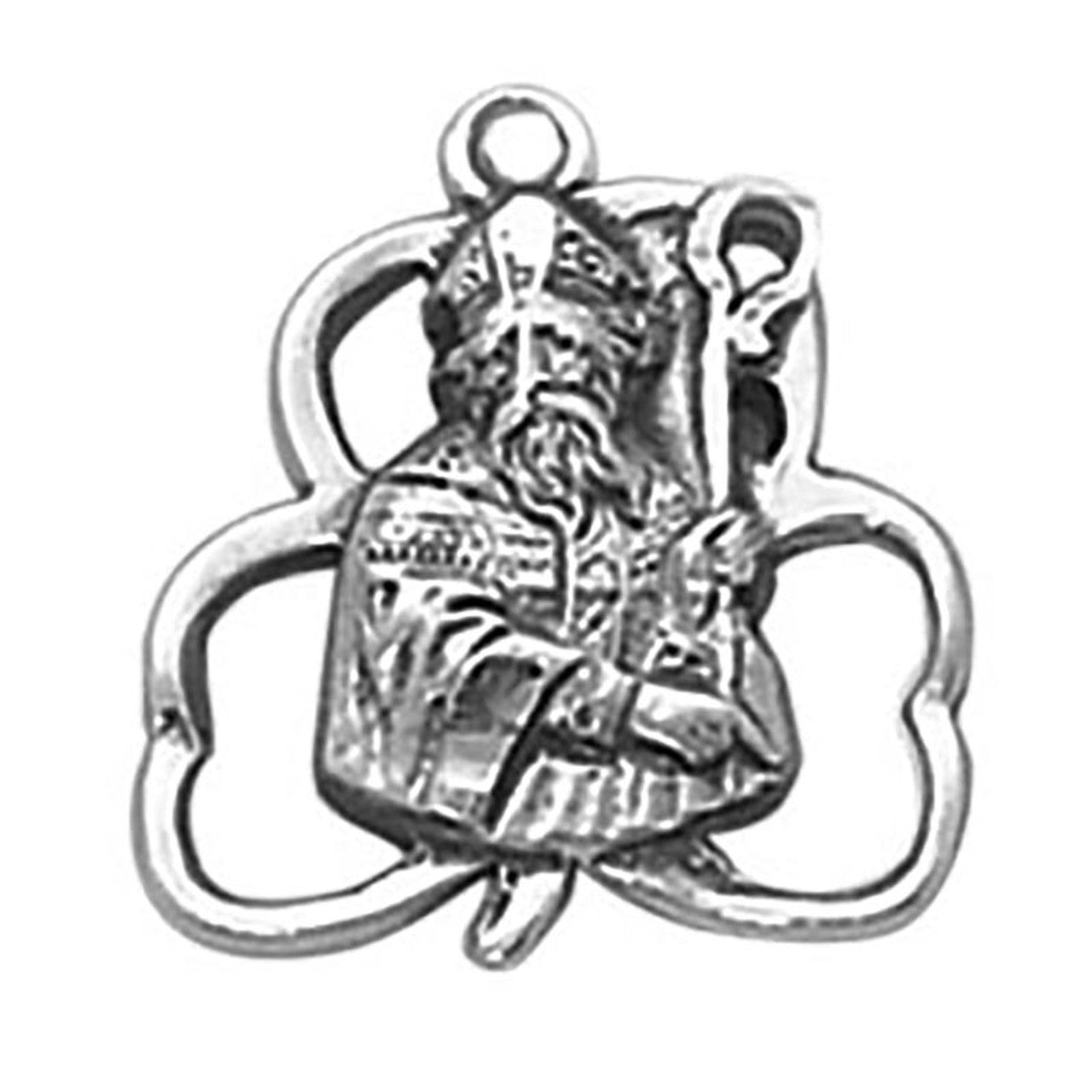 Sterling Silver Medal - Saint Patrick (SS716/36)