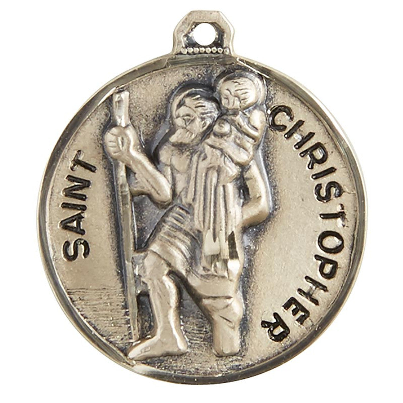 Sterling Patron Saint Christopher Medal