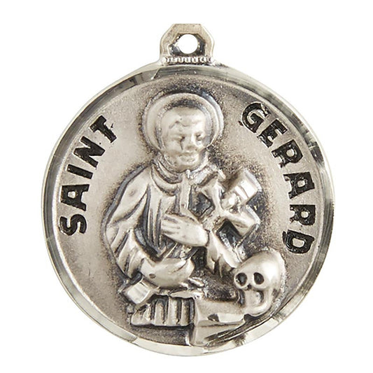 Sterling Patron Saint Gerard Medal