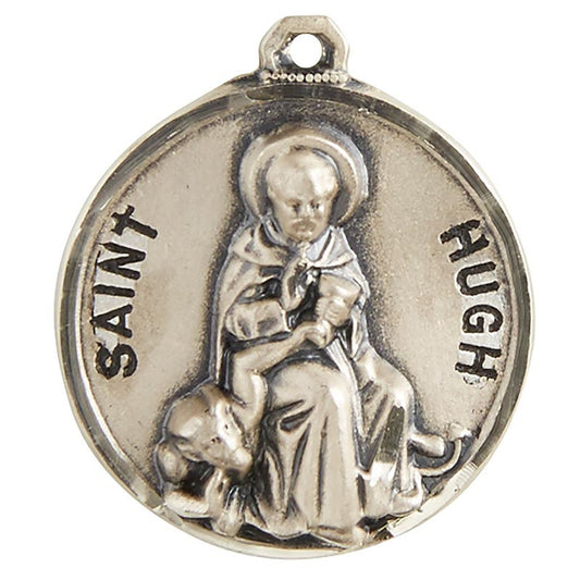 Sterling Patron Saint Hugh Medal