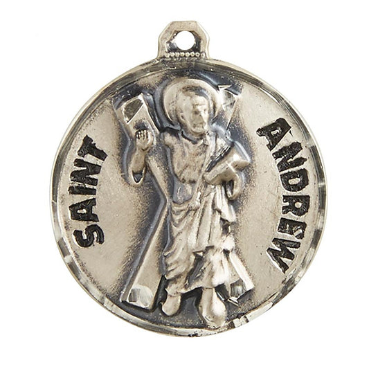 Sterling Patron Saint Andrew Medal