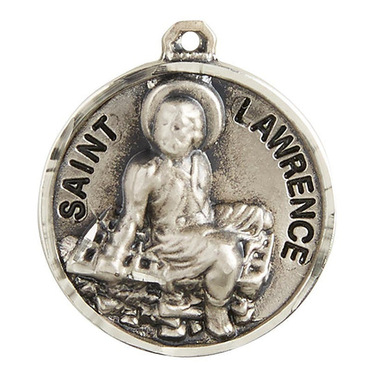 Sterling Patron Saint Lawrence Medal