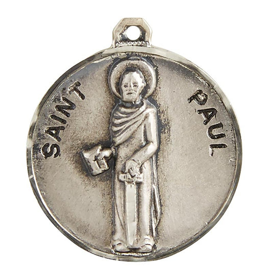 Sterling Patron Saint Paul Medal