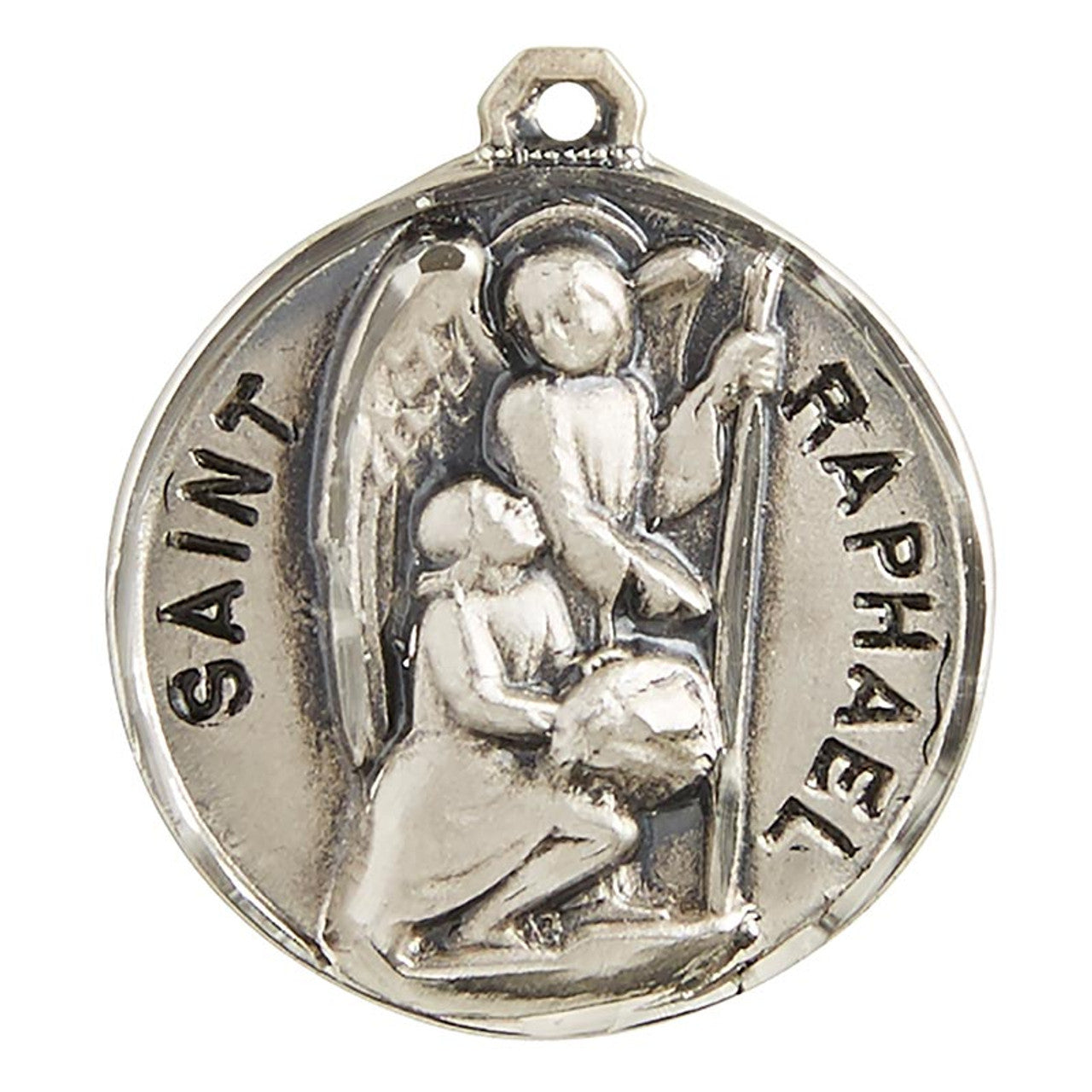 Sterling Patron Saint Raphael Medal