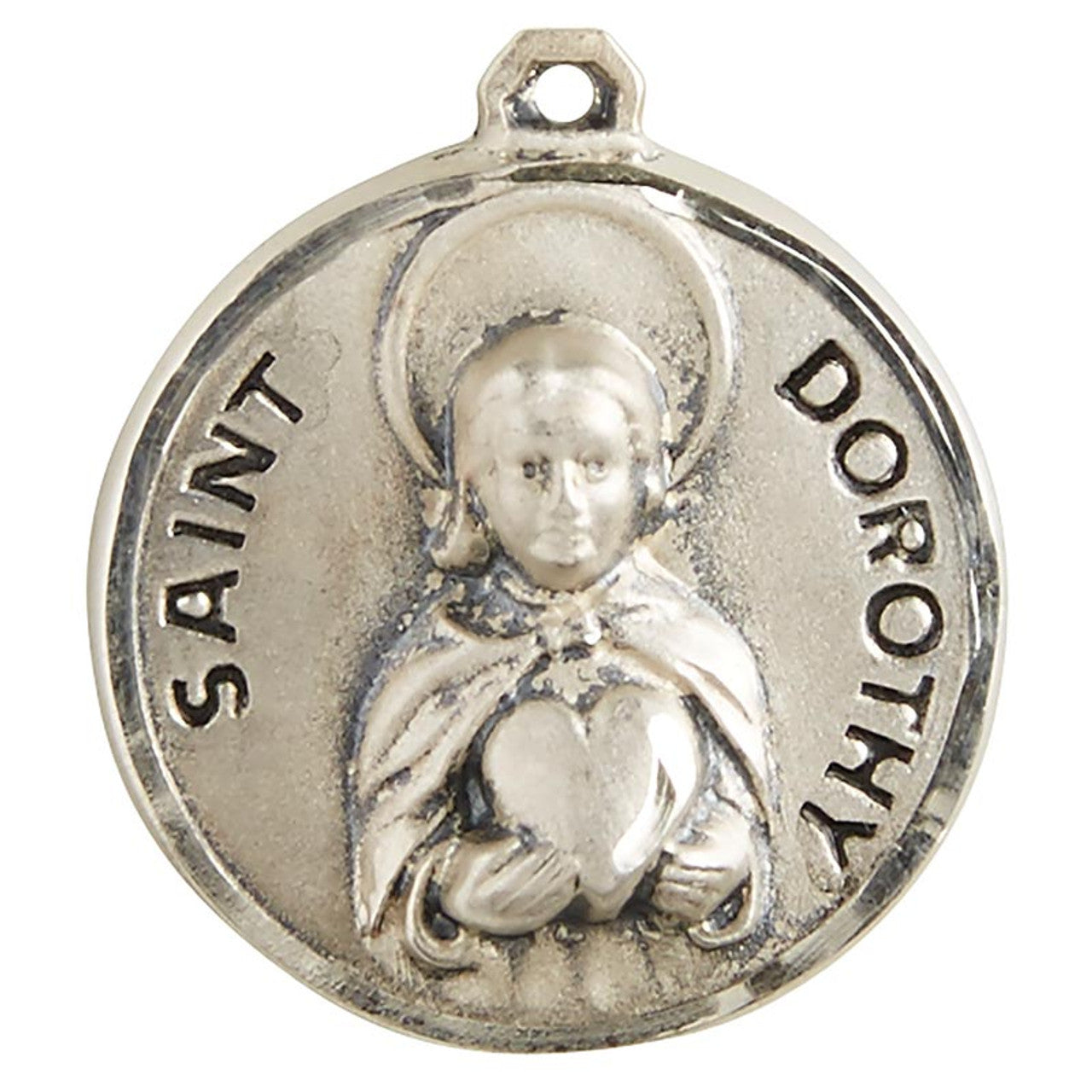 Sterling Patron Saint Dorothy Medal