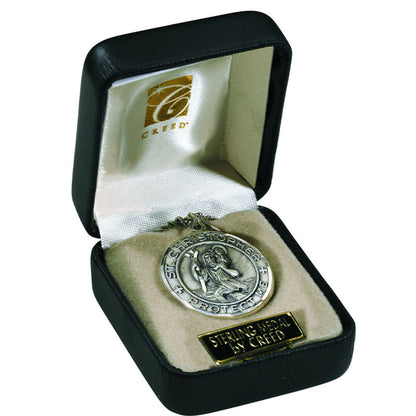 Sterling Silver Medal - Saint Christopher (SS8647)