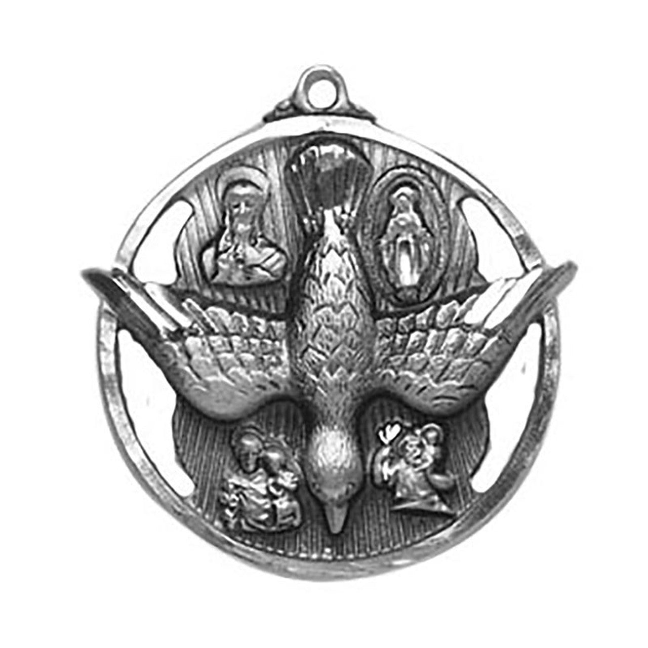 Sterling Silver Medal - Dove (SS9007)