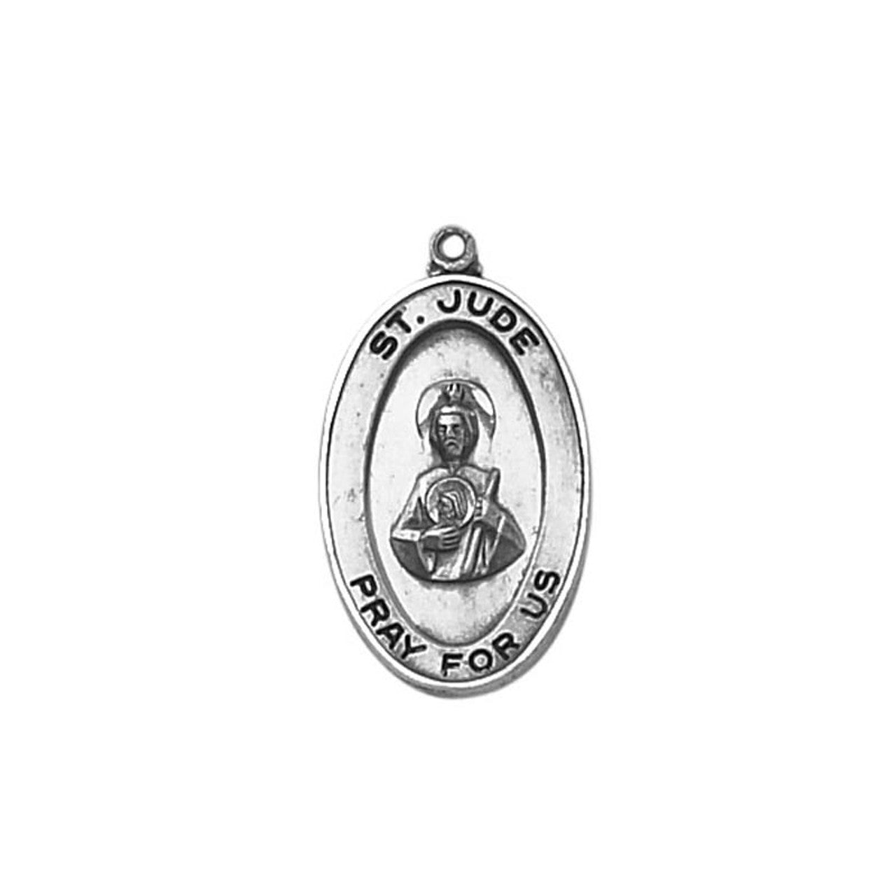 Sterling Silver Saint Jude Medal (SS927-57)