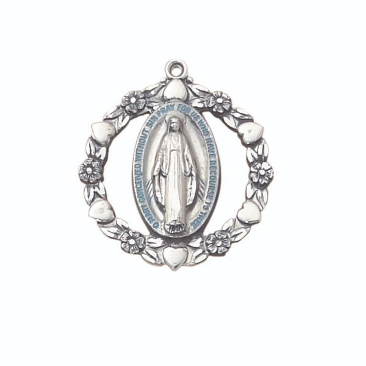 Blue Miraculous Medal