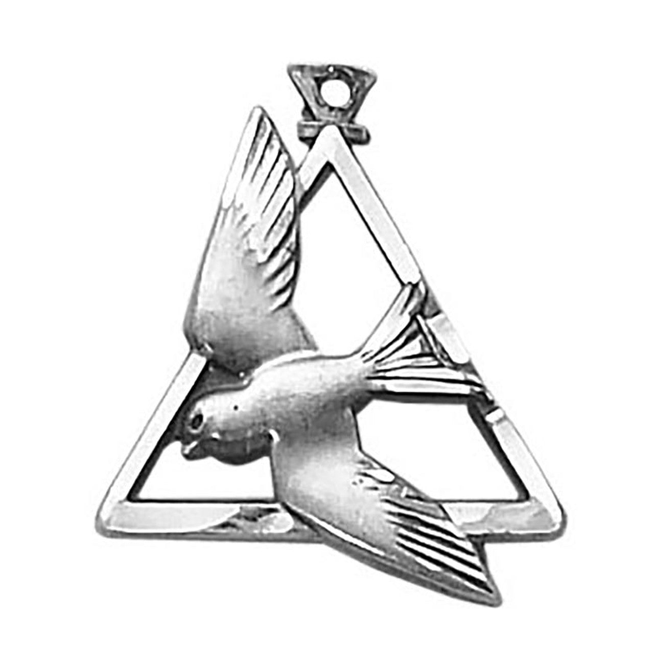 Sterling Silver Medal - Holy Spirit (SS9640)