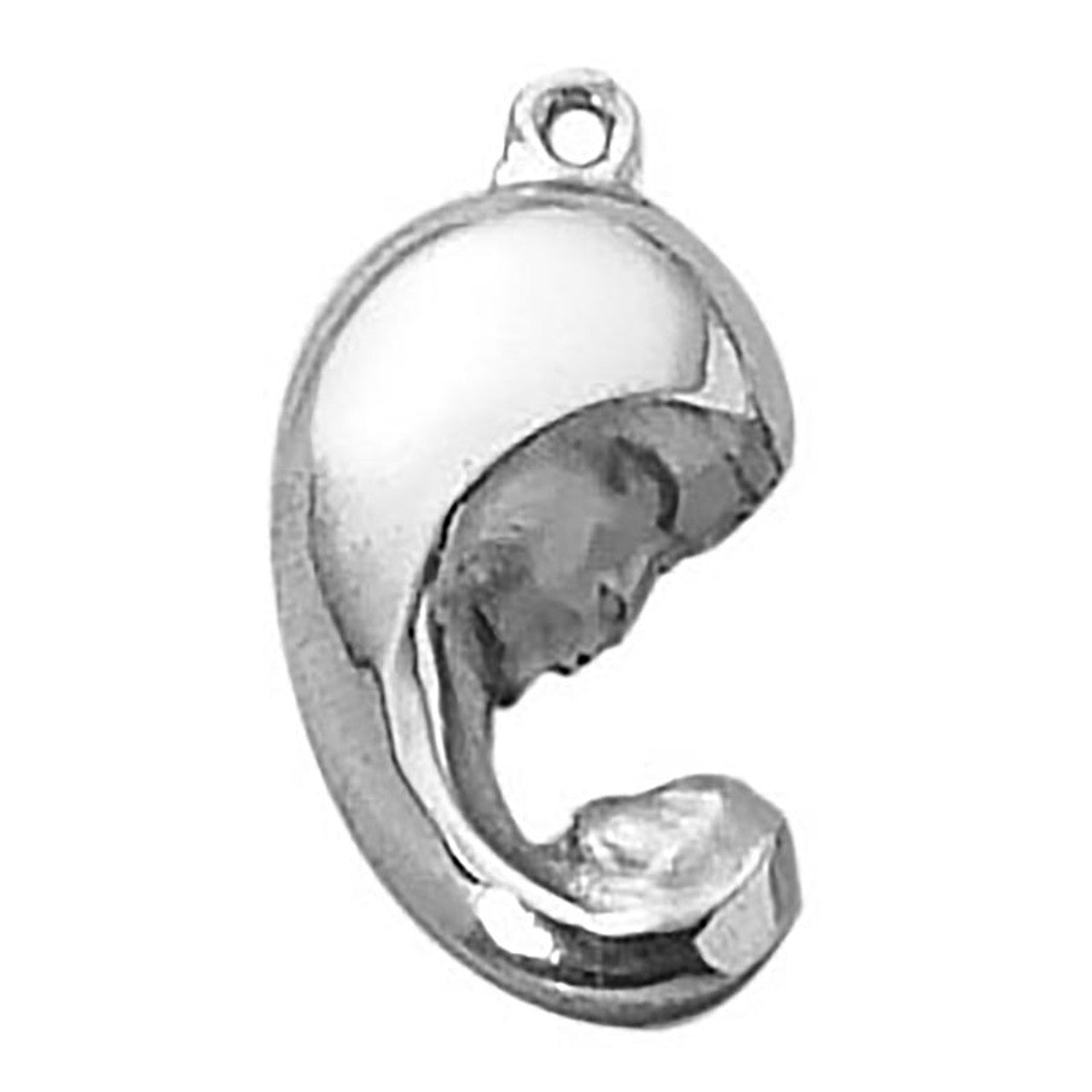 Sterling Silver Medal - Madonna with Child (SS9785)