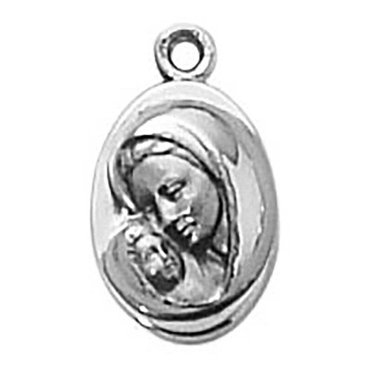 Sterling Silver Medal - Madonna with Child (SS9788)