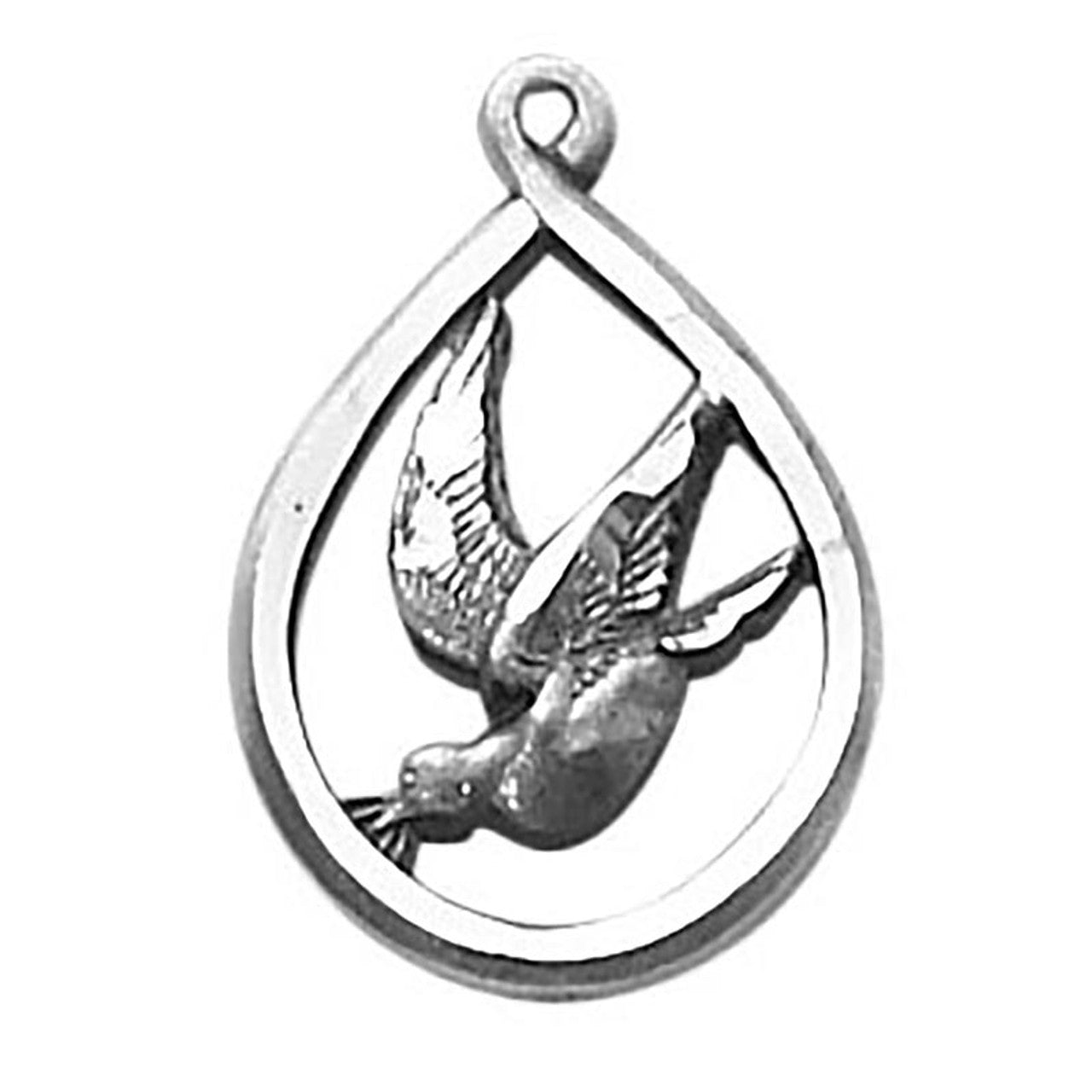 Sterling Silver Medal - Holy Spirit (SS9896)