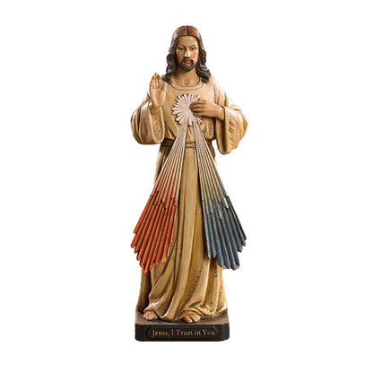 8" H Divine Mercy Statue