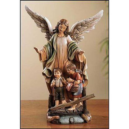 9.25" H Guardian Angel Statue