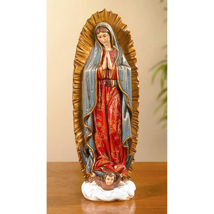 8.75" H Our Lady of Guadalupe Statue