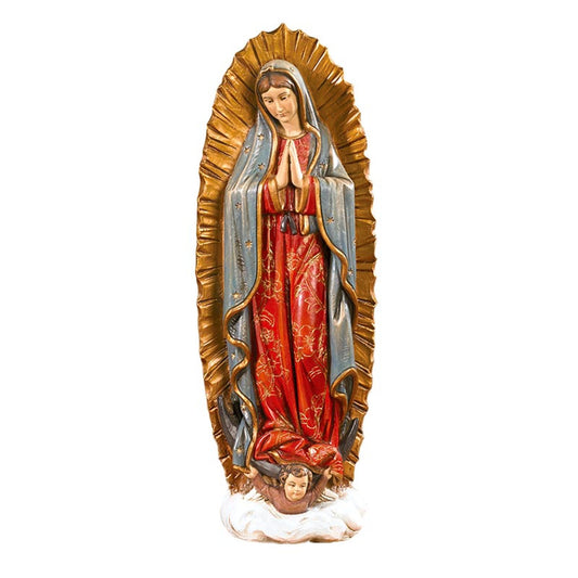 8.75" H Our Lady of Guadalupe Statue