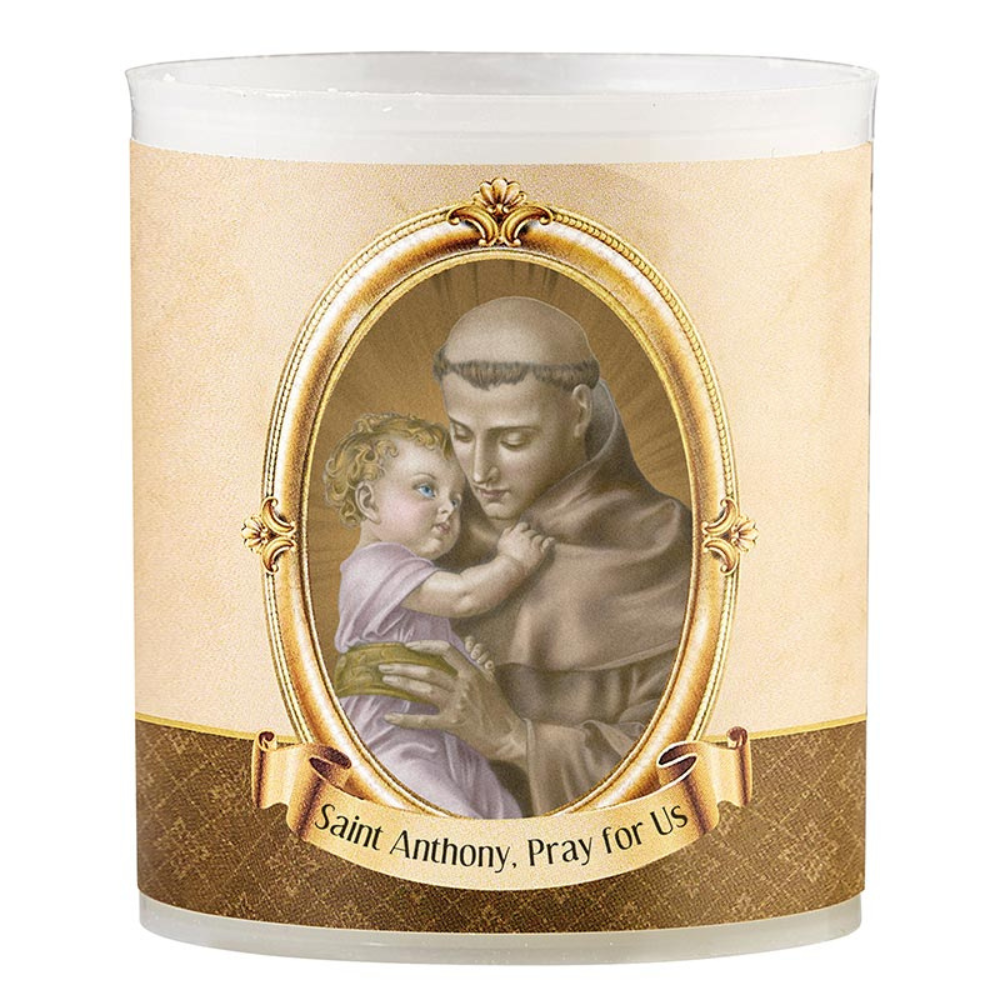 Saint Peregrine Devotional Votive Candles - Pack of 4