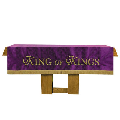 Maltese Cross Jacquard Altar Frontal - Purple