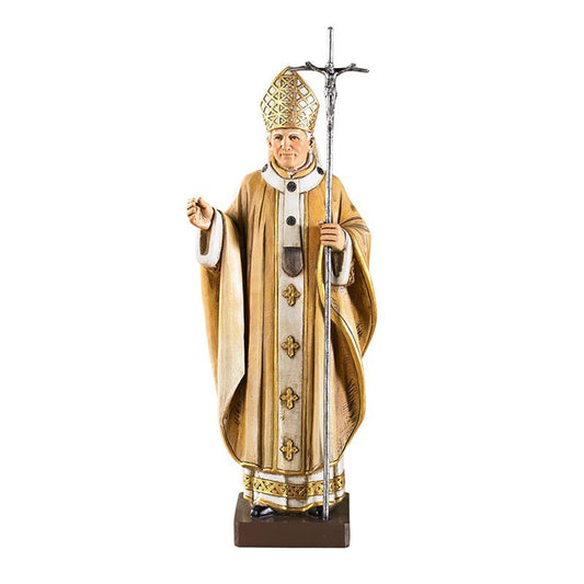 9.25" H Saint John Paul II Statue