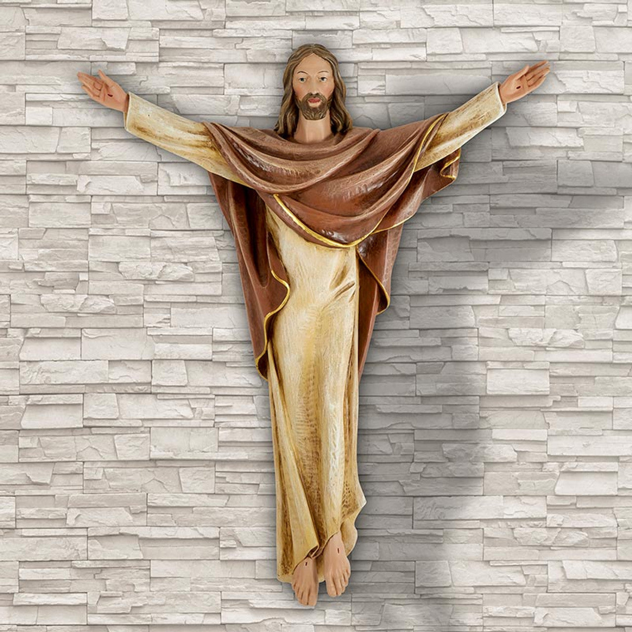 36" H Risen Christ Statue