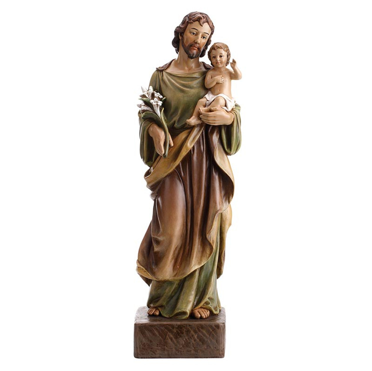 22" H Saint Joseph and Child