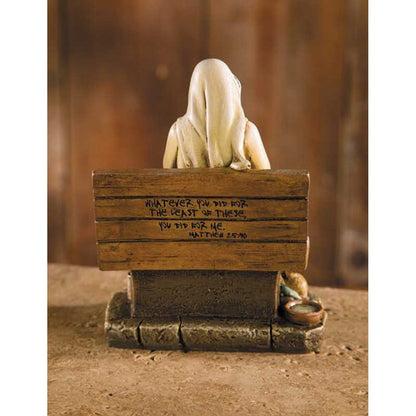 5" H No Place to Rest Figurine